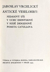 Antické veselohry