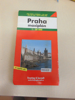 Automapa Praha Maxiplán