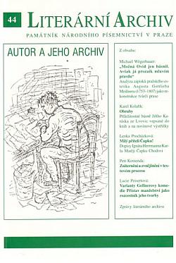 Autor a jeho archiv