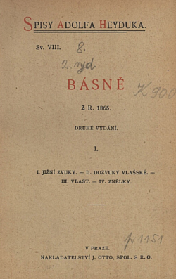 Básně z roku 1865