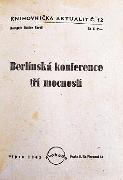 Berlínská konference tří mocností