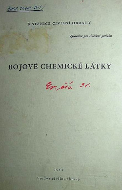 Bojové chemické látky