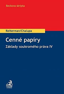 Cenné papíry: Základy soukromého práva IV