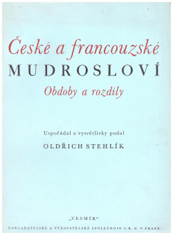 České a francouzské mudrosloví