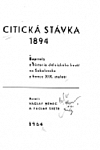 Citická stávka 1894