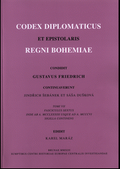Codex diplomaticus et epistolaris Regni Bohemiae