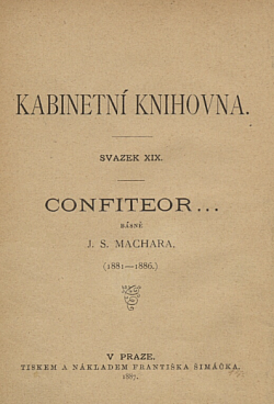 Confiteor... (1881–1886)