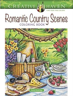 Creative Haven Romantic Country Scenes