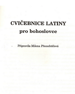 Cvičebnice latiny pro bohoslovce