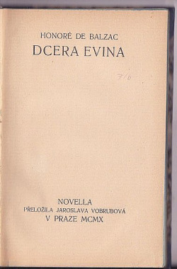 Dcera Evina