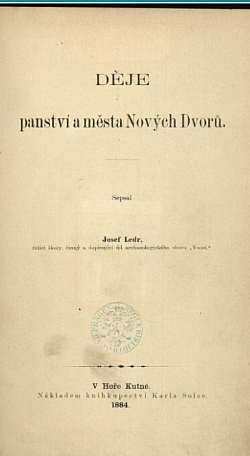 Děje panství a města Nových Dvorů