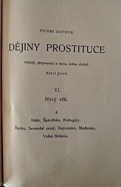 Dějiny prostituce VI.