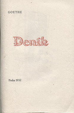 Deník z let 1808-1810