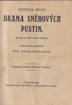 Drama sněhových pustin