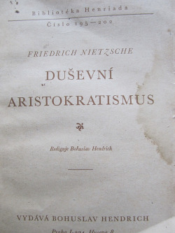Duševní aristokratismus