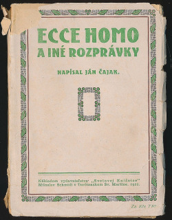 Ecce homo a iné rozprávky
