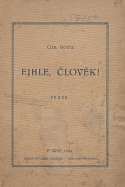 Ejhle, člověk!