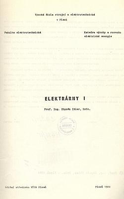 Elektrárny I.