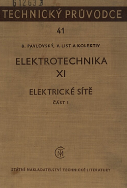 Elektrotechnika XI. Elektrické sítě část 1.
