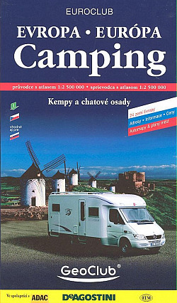 Evropa Camping 1:2 500 000