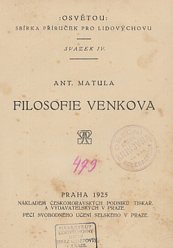 Filozofie venkova