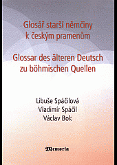 Glosář starší němčiny k českým pramenům