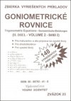 Goniometrické rovnice 2