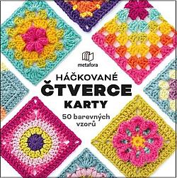 Háčkované čtverce – Karty: 50 barevných vzorů
