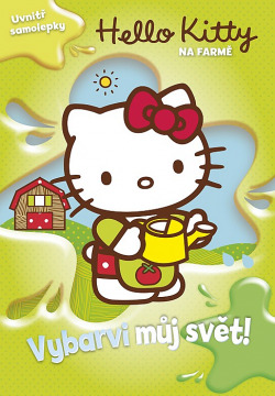 Hello Kitty - Omalovánky - Na farmě