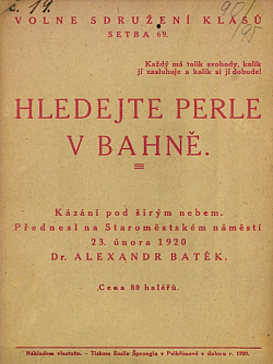 Hledejte perle v bahně