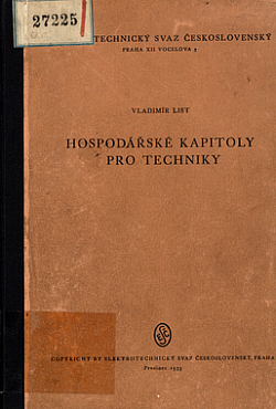 Hospodářské kapitoly pro techniky
