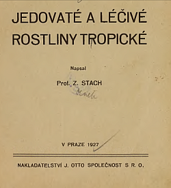 Jedovaté a léčivé rostliny tropické