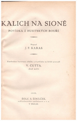 Kalich na Sioně