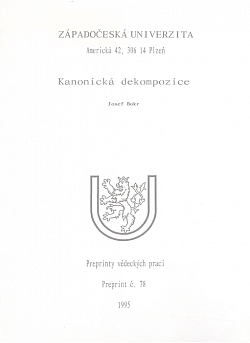 Kanonická dekompozice