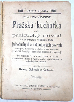 Karoliny Vávrové pražská kuchařka