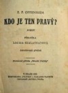 Kdo je ten pravý?