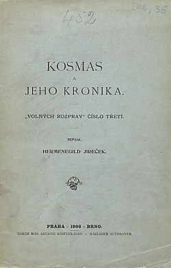 Kosmas a jeho kronika