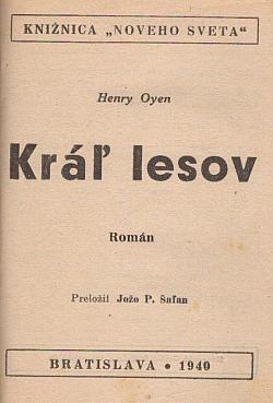 Kráľ lesov