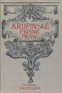 Krupinské prísne právo