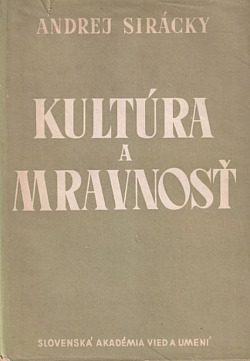 Kultúra a mravnosť