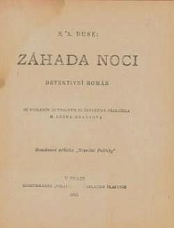 Záhada noci