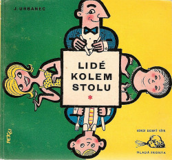 Lidé kolem stolu