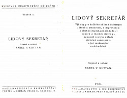 Lidový sekretář