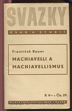 Machiavelli a machiavellismus