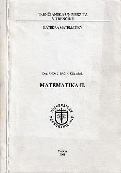 Matematika II.