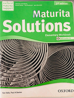 Maturita Solutions 2nd edition Elementary Workbook with audio CD