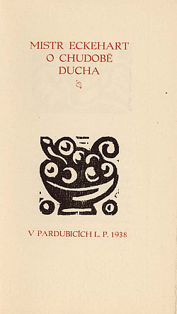 Mistr Eckehart o chudobě ducha