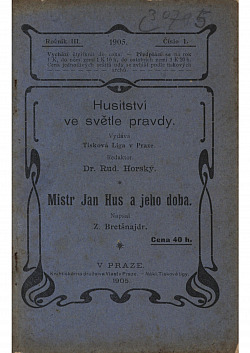 Mistr Jan Hus a jeho doba