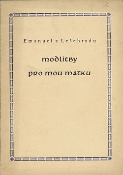Modlitby pro mou matku