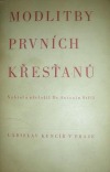 Modlitby prvních křesťanů